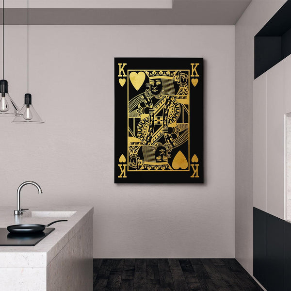 Classic King of Hearts Art | MusaArtGallery™