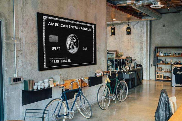 american entrepreneur motivation wall art side view