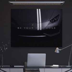 Lamborghini Motivational Canvas