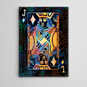 Pop Jack of Diamonds Art | MusaArtGallery™