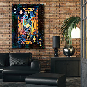 Pop Jack of Diamonds Art | MusaArtGallery™