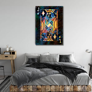 Pop Jack of Diamonds Art | MusaArtGallery™