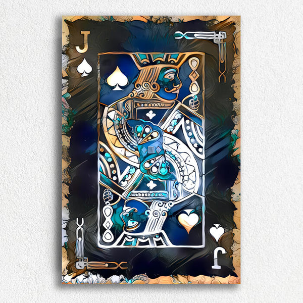 White Jack of Spades Art | MusaArtGallery™
