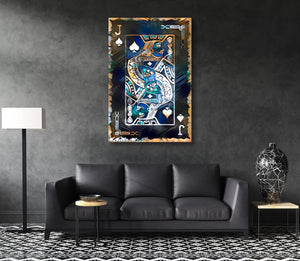 White Jack of Spades Art | MusaArtGallery™