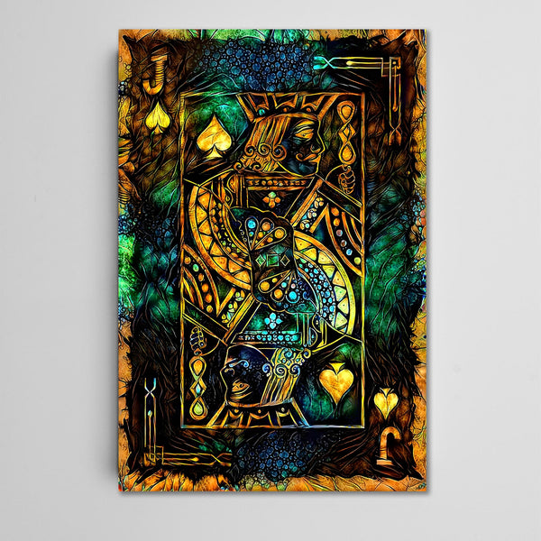 Green Jack of Spades Art | MusaArtGallery™