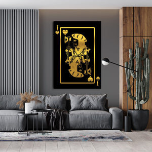 Jack of Hearts Canvas | MusaArtGallery™