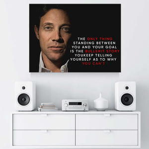 Jordan Belfort Canvas Art - Quote Canvas