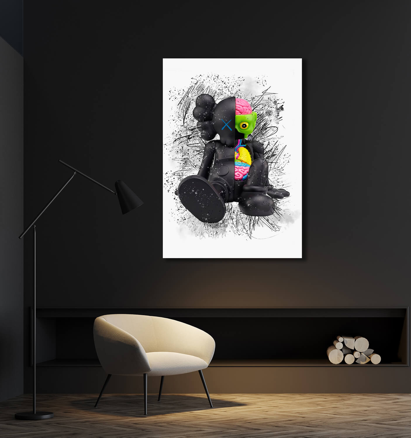 Kaws Wall Decor | MusaArtGallery™