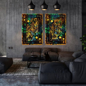 King and Queen Wall Art  | MusaArtGallery™ 