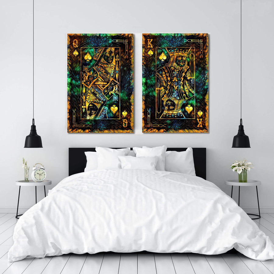 King and Queen Wall Art MusaArtGallery™