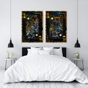Black King and Queen Wall Art | MusaArtGallery™ 