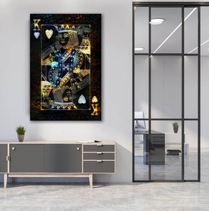 Gold King of Hearts Art | MusaArtGallery™