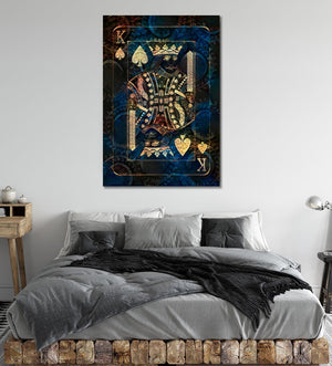 King of Spades Canvas | MusaArtGallery™