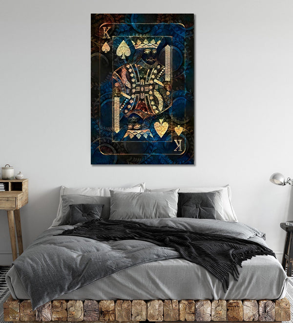King of Spades Canvas | MusaArtGallery™