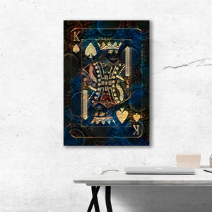 King of Spades Canvas | MusaArtGallery™