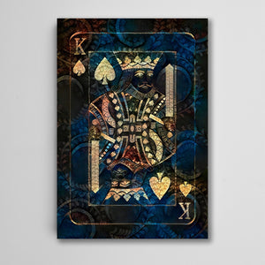 King of Spades Canvas | MusaArtGallery™