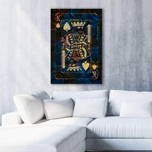 King of Spades Canvas | MusaArtGallery™