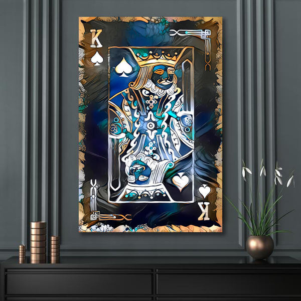 White King of Spades Art | MusaArtGallery™
