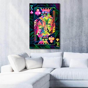 King of Clubs Art | MusaArtGallery™