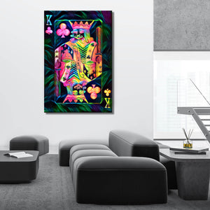 King of Clubs Art | MusaArtGallery™