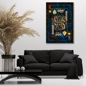 King of Spades Canvas | MusaArtGallery™