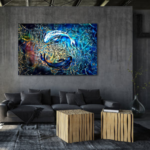 Koi Fish Painting On Canvas