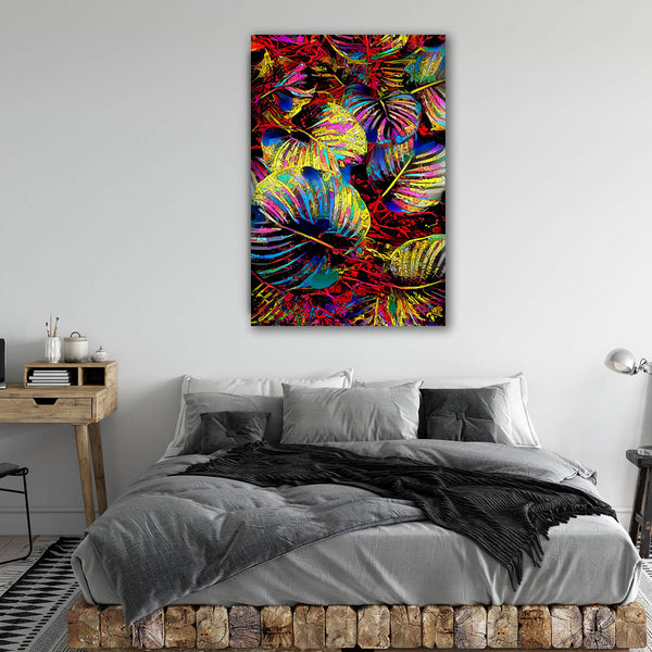 Leaf Art Canvas - Leaf wall decor | MusaArtGallery™