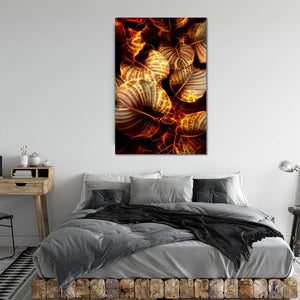 Gold Leaf Wall Decor - Leaf Wall Decor | MusaArtGallery™