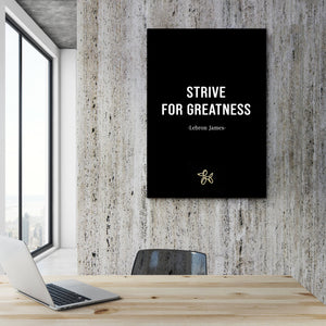 Lebron Jaimes Quote Canvas - Motivational Art