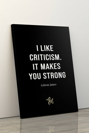 Lebron Jaimes Canvas Quote -Motivqtion Wall Art