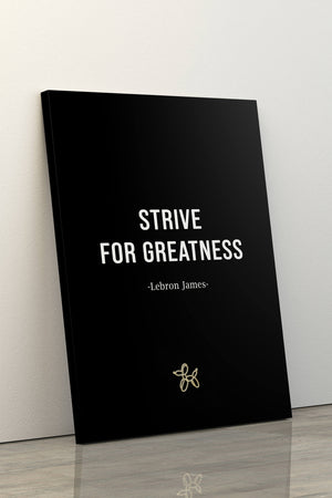 Lebron Jaimes Quote Canvas - Motivational Art