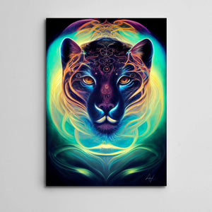 Leopard Spirit Canvas Print 