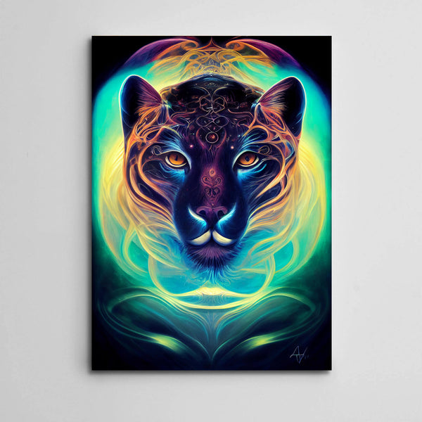 Leopard Spirit Canvas Print 