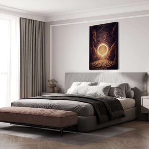 Light Maze Canvas Print