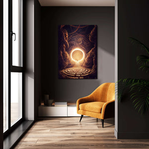 Light Maze Canvas Print