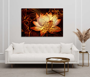 Lotus Canvas Print - Modern Art on canvas | MusaArtGallery™