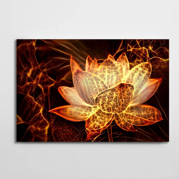 Lotus Canvas Print - Modern Art on canvas | MusaArtGallery™