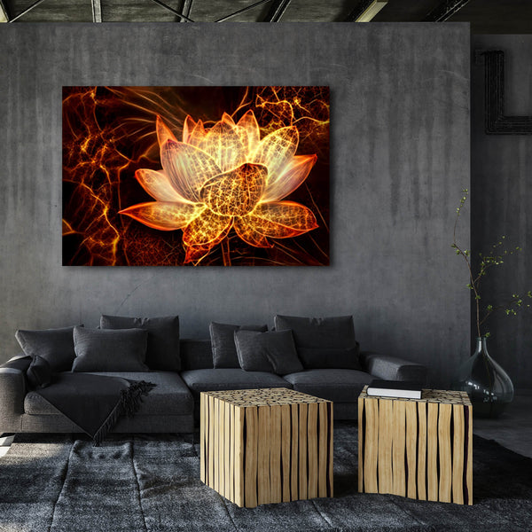 Lotus Canvas Print - Modern Art on canvas | MusaArtGallery™