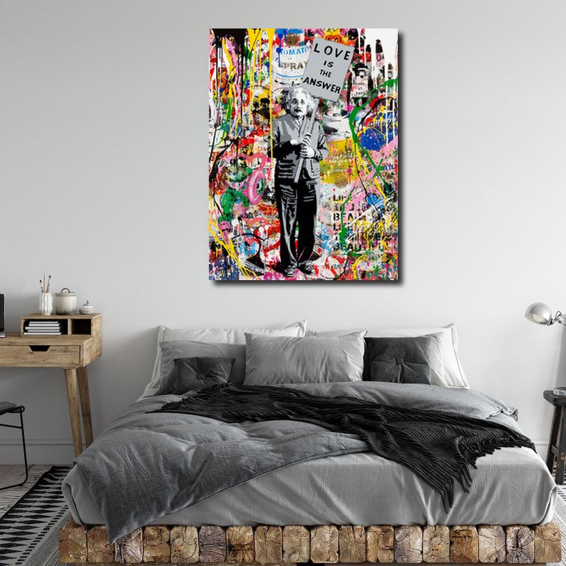 Love is the Answer Canvas - Pop Canvas | MusaArtGallery™