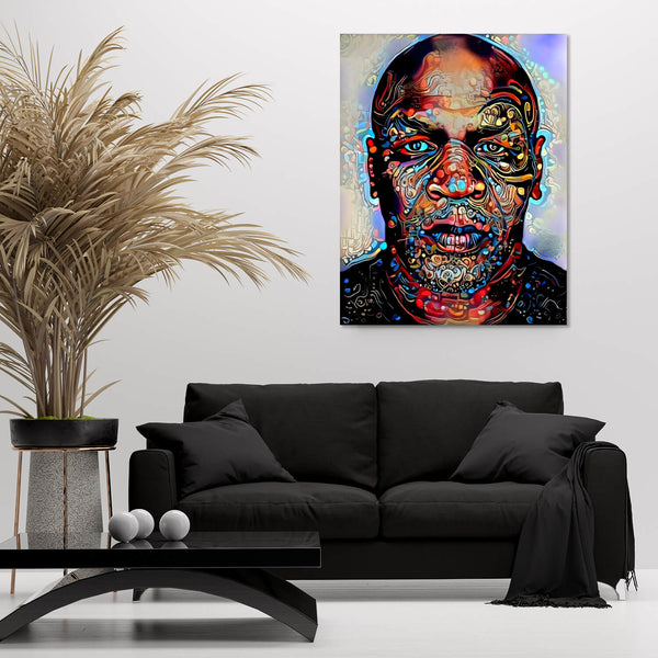 Mike Tyson Pop Art - Mike Tyson canvas