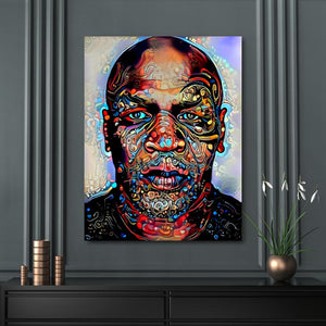 Mike Tyson Pop Art - Mike Tyson canvas