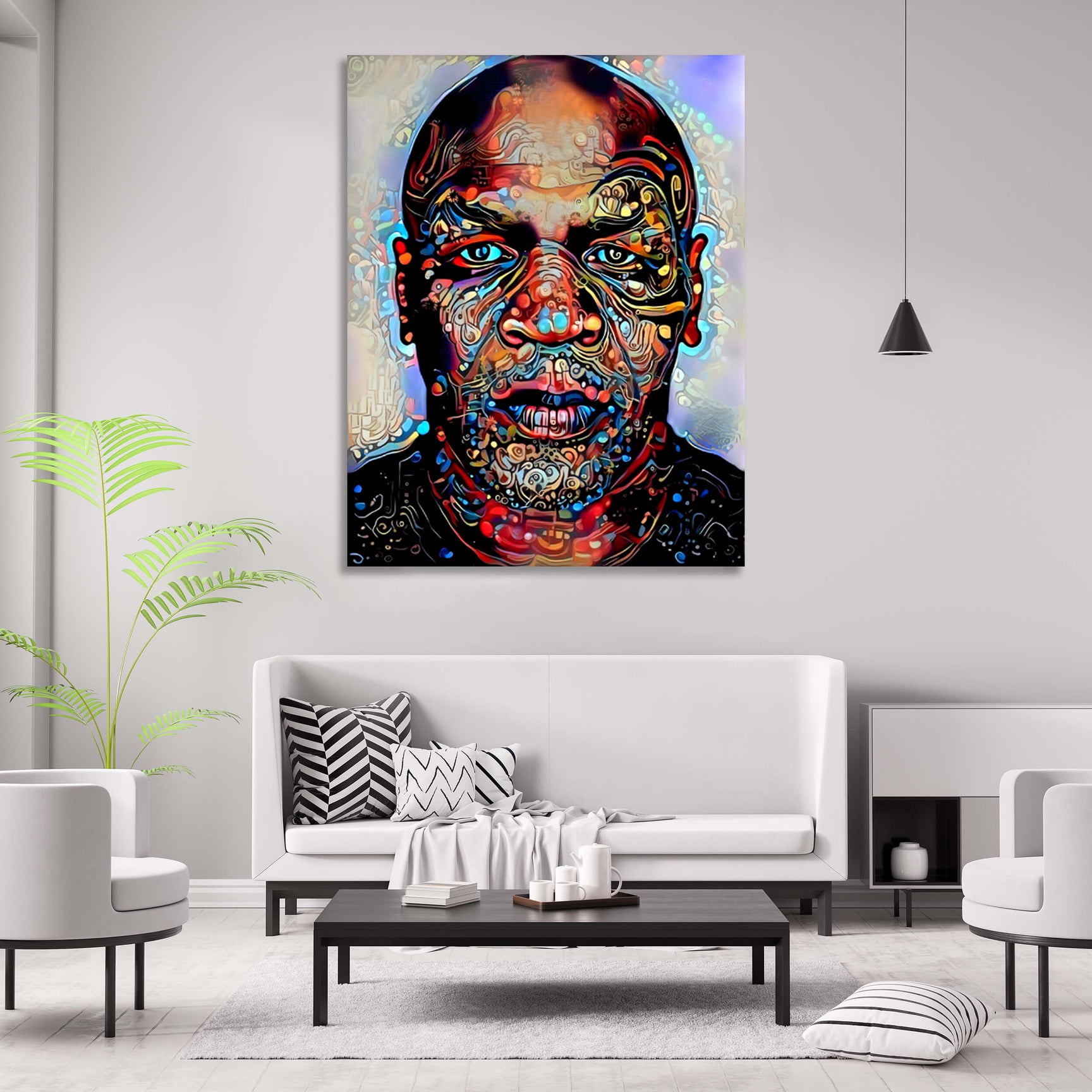 Mike Tyson Pop Art - Mike Tyson Canvas | MusaArtGallery™