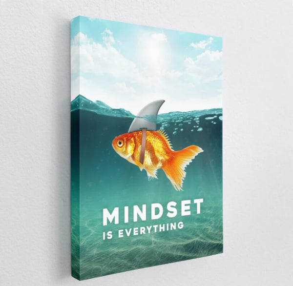 Mindset Is Everything Canvas