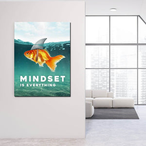 Mindset Is Everything Canvas