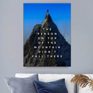 The Top Canvas - Motivational WallArt