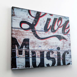 Music Graffiti Wall Art