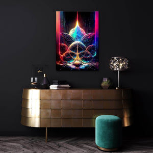 Neuronal Canvas Print