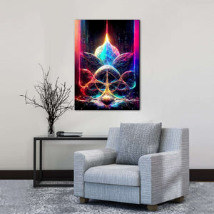 Neuronal Canvas Print