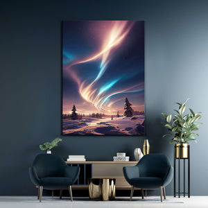 Northern Light Canvas Print - Trippy Art | MusaArtGallery™