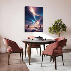 Northern Light Canvas Print - Trippy Art | MusaArtGallery™